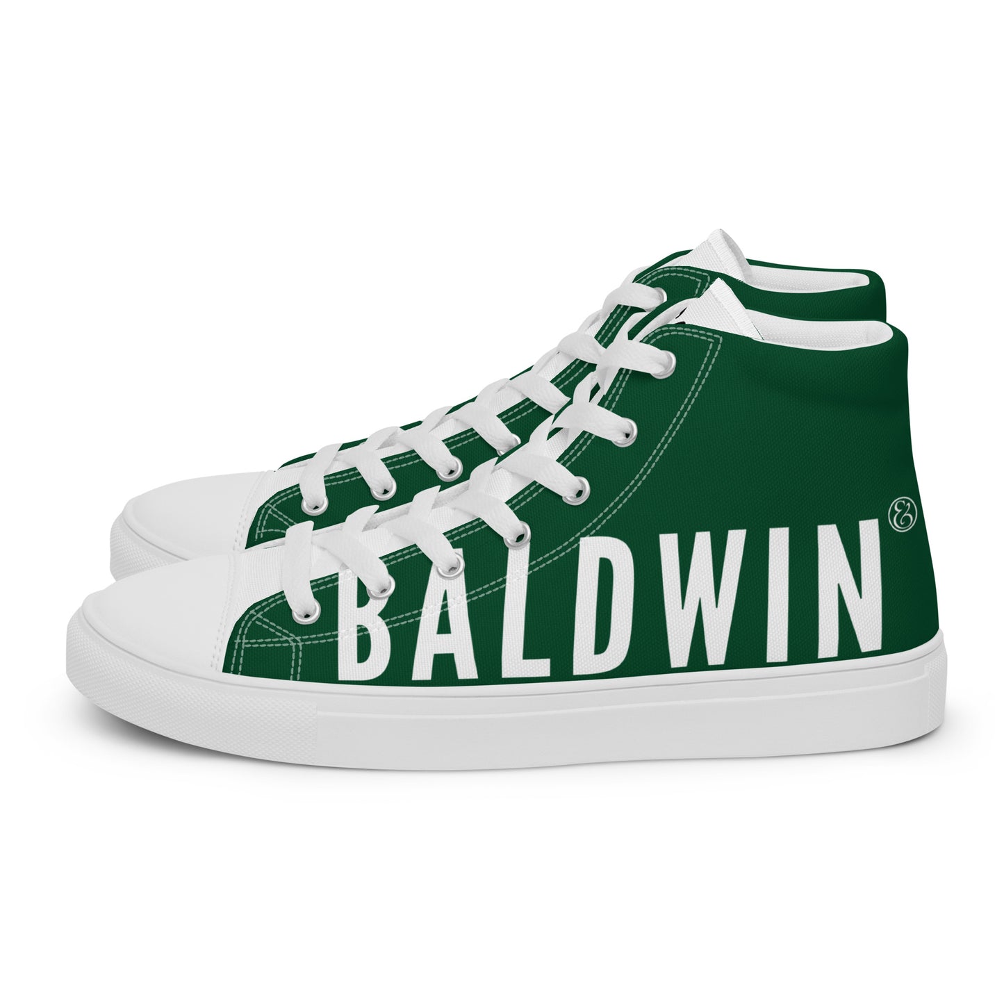Men’s high top canvas shoes