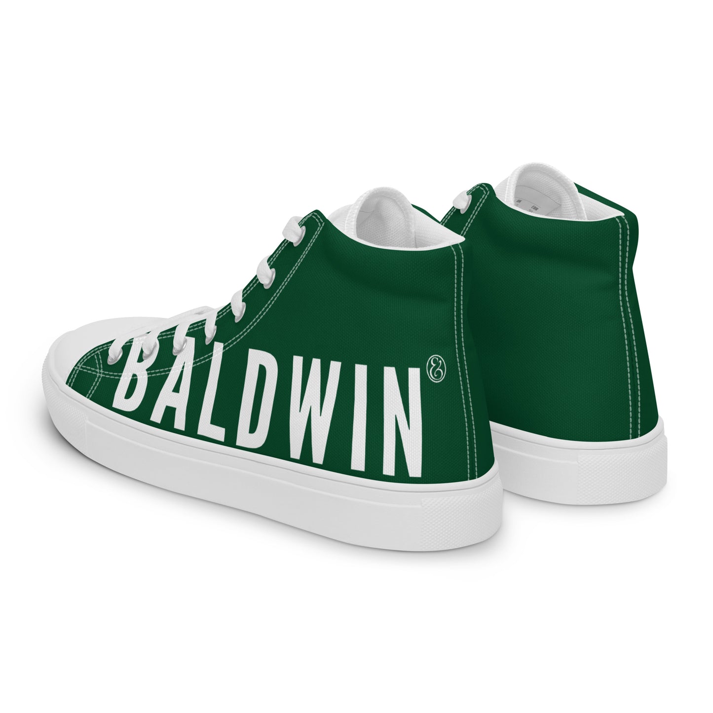Men’s high top canvas shoes