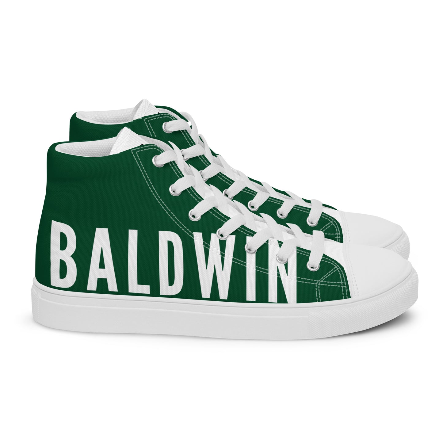 Men’s high top canvas shoes