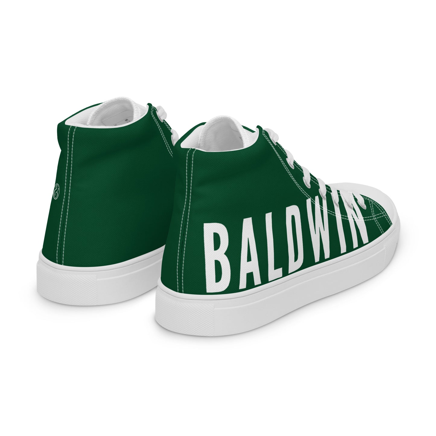 Men’s high top canvas shoes