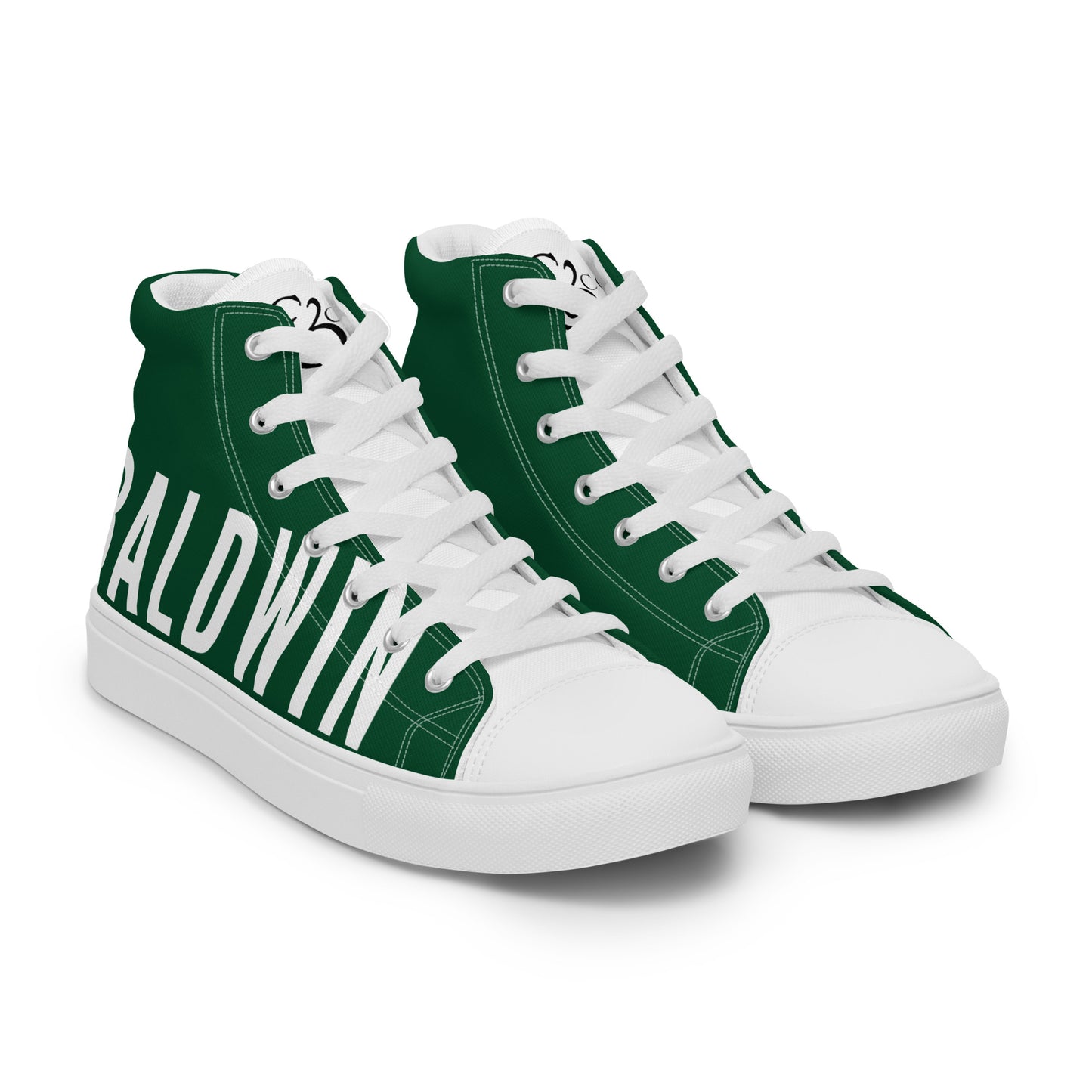 Men’s high top canvas shoes