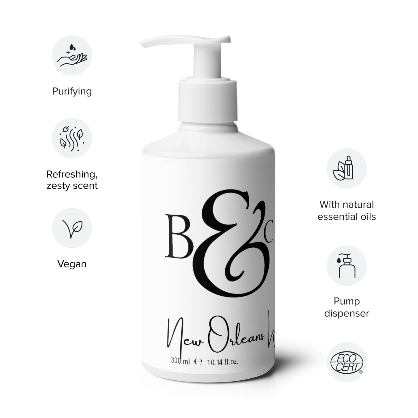 Refreshing hand & body wash